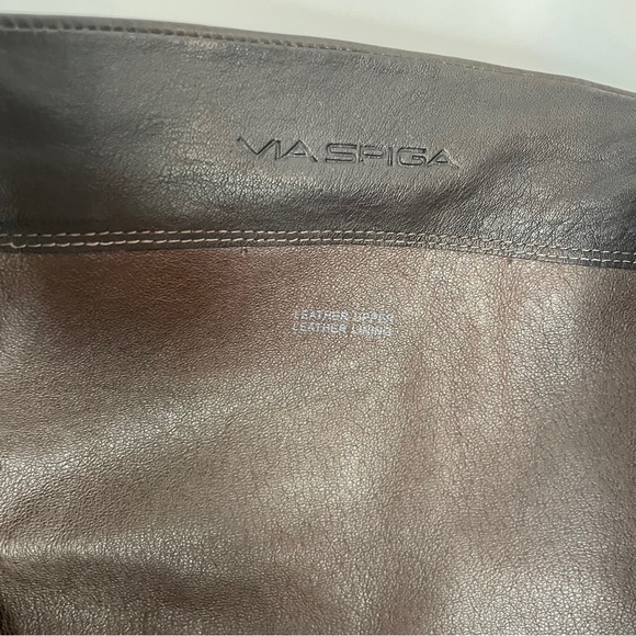 !! SOLD!! VGUC - Via Spiga Leather Boots - Coffee - 8M - Picture 8 of 8